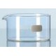 Dish crystallizing, borosilicate glass with spout 100mm